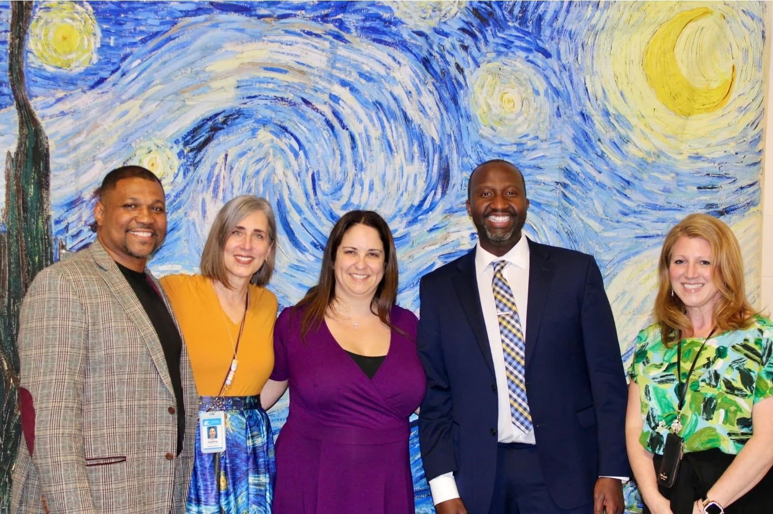 Dr. Morgan visits Memorial!